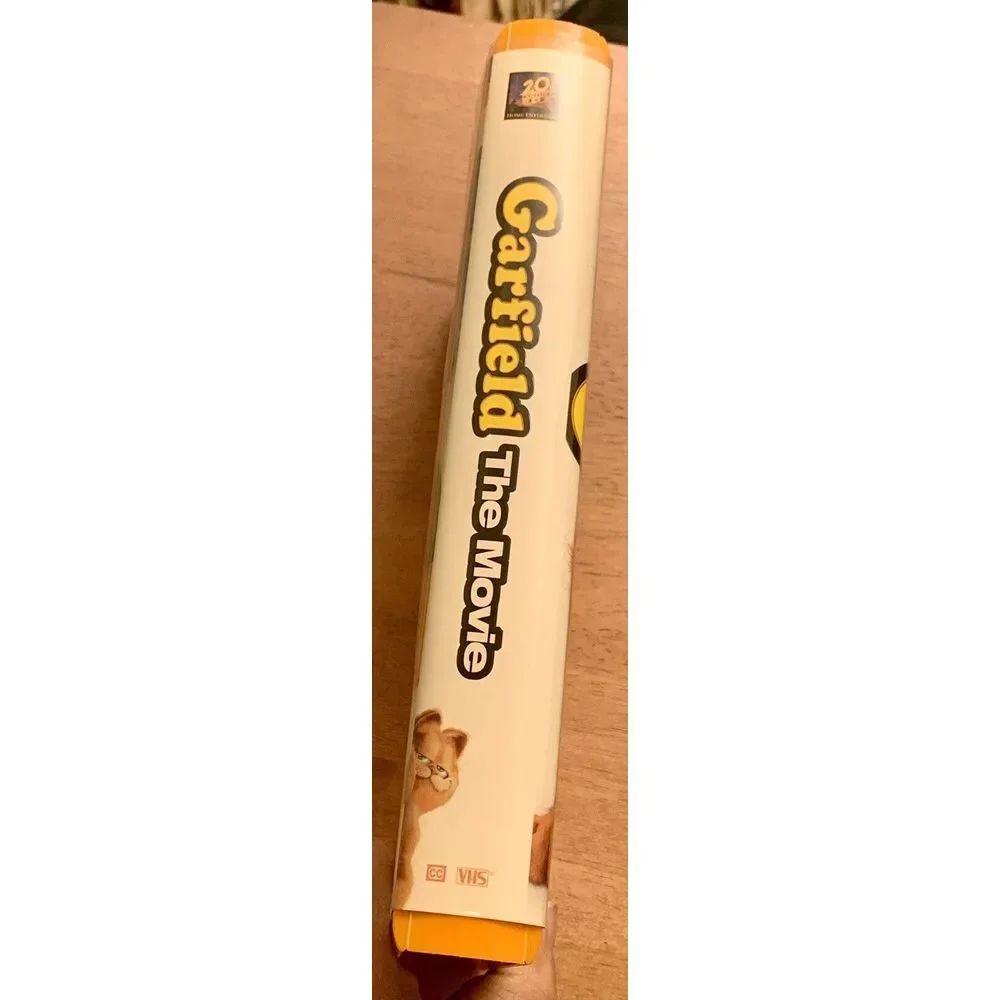 Garfield the Movie (VHS,‎ 2004) Late Release Tape 20th Century Fox Bill Murray